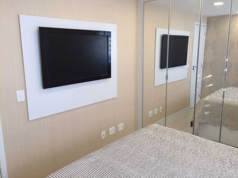 Conheça quartos decorado 9. do empreendimento - Fachada - Elegance Freguesia - 952 - 18 quartos decorado 9. - Fachada - Elegance Freguesia - 952 - 18