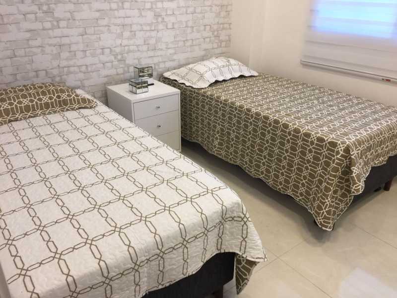 Conheça quartos decorado 10. do empreendimento - Fachada - Elegance Freguesia - 952 - 19 quartos decorado 10. - Fachada - Elegance Freguesia - 952 - 19