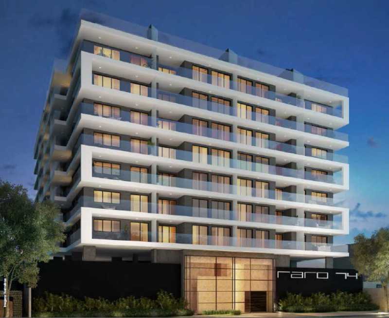 Conheça Perspectiva 2 do empreendimento - Fachada - Raro Residencial - 961 - 2 Perspectiva 2 - Fachada - Raro Residencial - 961 - 2