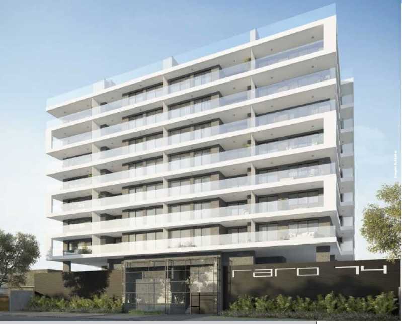 Conheça Perspectiva do empreendimento - Fachada - Raro Residencial - 961 - 1 Perspectiva - Fachada - Raro Residencial - 961 - 1