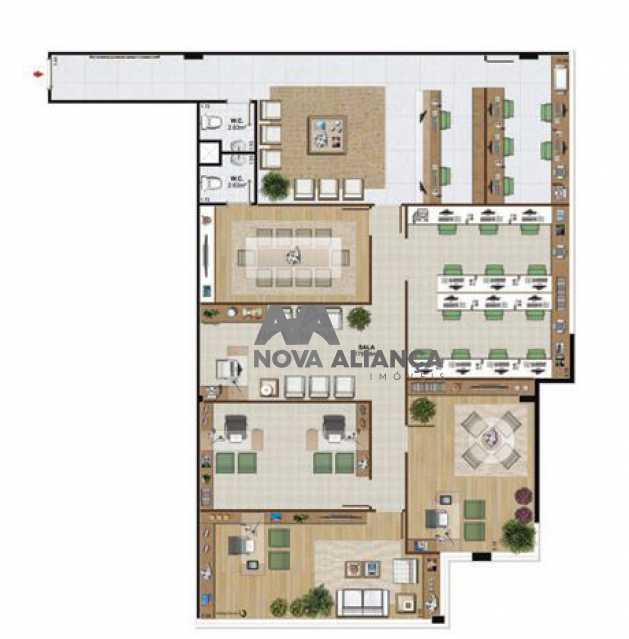 Conheça planta 201 do imóvel - Sala Comercial 184m² à venda Avenida Embaixador Abelardo Bueno,Barra da Tijuca, Rio de Janeiro - R$ 1.626.592 - NISL00084 - 27 planta 201 - Sala Comercial 184m² à venda Avenida Embaixador Abelardo Bueno,Barra da Tijuca, Rio de Janeiro - R$ 1.626.592 - NISL00084 - 27