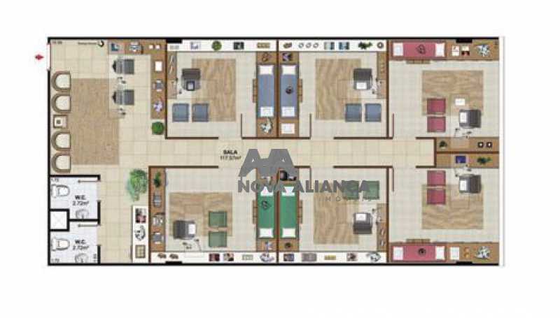 Conheça planta 211 do imóvel - Sala Comercial 123m² à venda Avenida Embaixador Abelardo Bueno,Barra da Tijuca, Rio de Janeiro - R$ 1.082.488 - NISL00085 - 17 planta 211 - Sala Comercial 123m² à venda Avenida Embaixador Abelardo Bueno,Barra da Tijuca, Rio de Janeiro - R$ 1.082.488 - NISL00085 - 17