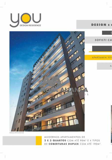 0004 - Apartamento à venda Rua Doze,Recreio dos Bandeirantes, Rio de Janeiro - R$ 766.908 - NCAP30989 - 1