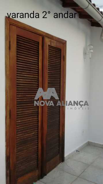 Varanda 2º andar  - Casa de Vila à venda Rua Uruguai,Tijuca, Rio de Janeiro - R$ 900.000 - NTCV30024 - 8