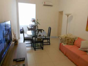 Apartamento à venda Rua Cinco de Julho, Copacabana, Rio de Janeiro - R$ 950.000 - NSAP31181