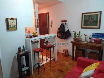 Apartamento à venda Rua Cardeal Dom Sebastião Leme,Santa Teresa, Rio de Janeiro - R$ 330.000 - NFAP11032