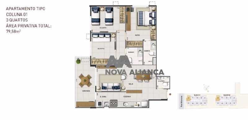 Conheça 1 do imóvel - Apartamento à venda Rua Ibituruna,Maracanã, Rio de Janeiro - R$ 911.000 - NTAP21266 - 1 1 - Apartamento à venda Rua Ibituruna,Maracanã, Rio de Janeiro - R$ 911.000 - NTAP21266 - 1