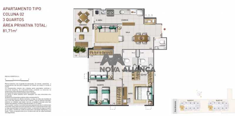 Conheça 2 do imóvel - Apartamento à venda Rua Ibituruna,Maracanã, Rio de Janeiro - R$ 873.100 - NTAP21271 - 14 2 - Apartamento à venda Rua Ibituruna,Maracanã, Rio de Janeiro - R$ 873.100 - NTAP21271 - 14