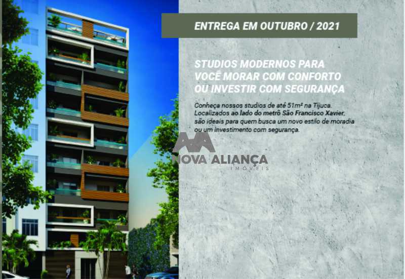 2 - Studio à venda Rua São Francisco Xavier,Tijuca, Rio de Janeiro - R$ 361.700 - NTST00001 - 3