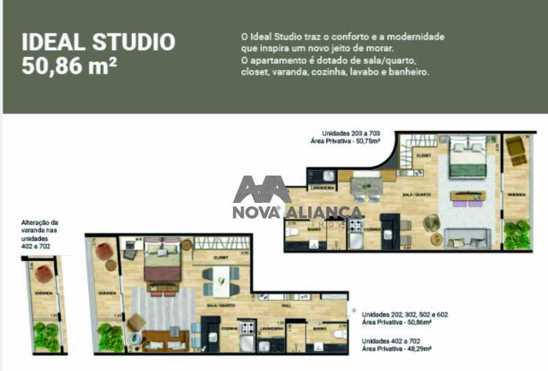 16 - Studio à venda Rua São Francisco Xavier,Tijuca, Rio de Janeiro - R$ 361.700 - NTST00001 - 16