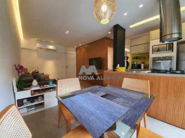 Flat à venda Rua Gomes Carneiro, Ipanema, Rio de Janeiro - R$ 1.150.000 - NSFL10057