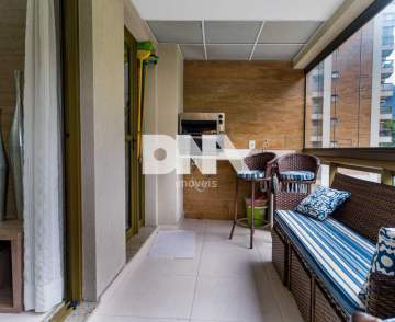 Imperdível - Apartamento à venda Avenida Aquarela do Brasil, São Conrado, Rio de Janeiro - R$ 990.000 - NSAP21362