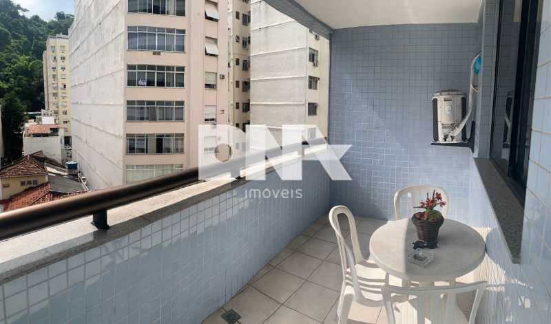 Conheça VARANDA do imóvel - Flat 1 quarto à venda Copacabana, Rio de Janeiro - R$ 650.000 - NCFL10064 - 5 VARANDA - Flat 1 quarto à venda Copacabana, Rio de Janeiro - R$ 650.000 - NCFL10064 - 5
