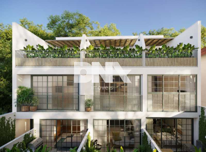 3 - Casa em Condomínio 1 quarto à venda Lagoa, Rio de Janeiro - R$ 1.135.400 - NBCN10004 - 4