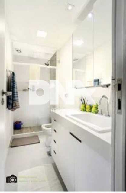 banheiro social - Apartamento à venda Rua Pereira da Silva,Laranjeiras, Rio de Janeiro - R$ 1.100.000 - LEAP30048 - 13