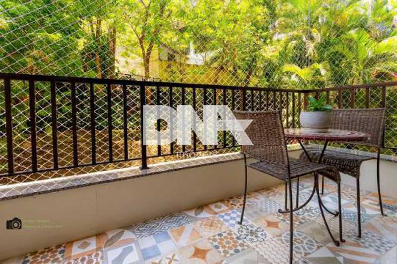 varanda - Apartamento à venda Rua Pereira da Silva,Laranjeiras, Rio de Janeiro - R$ 1.100.000 - LEAP30048 - 4