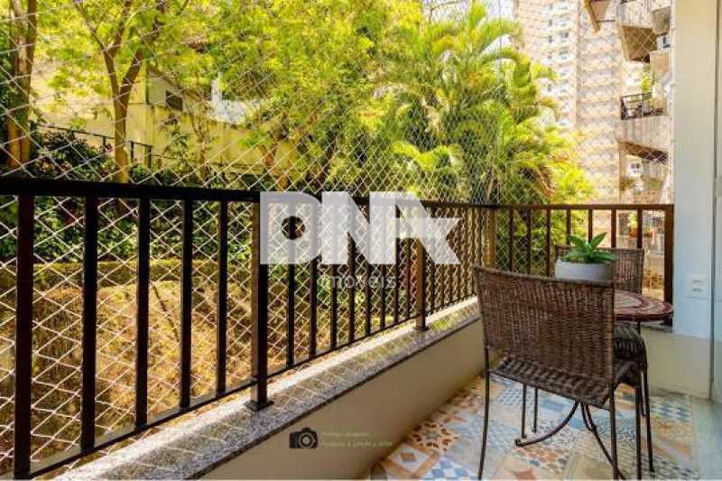 varanda - Apartamento à venda Rua Pereira da Silva,Laranjeiras, Rio de Janeiro - R$ 1.100.000 - LEAP30048 - 3
