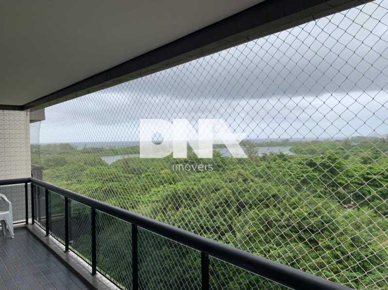 vista 2 - Apartamento 3 quartos à venda Barra da Tijuca, Rio de Janeiro - R$ 1.350.000 - NBAP33124 - 22