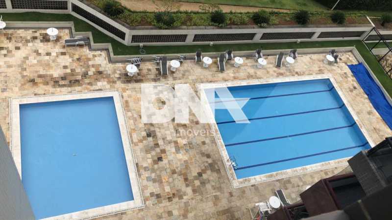 vista piscinas de cima - Apartamento 3 quartos à venda Barra da Tijuca, Rio de Janeiro - R$ 1.350.000 - NBAP33124 - 23