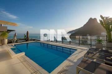 Cobertura duplex para venda Delfim Moreira com 4 quartos em Leblon - Rio de Janeiro - RJ - LECO40010