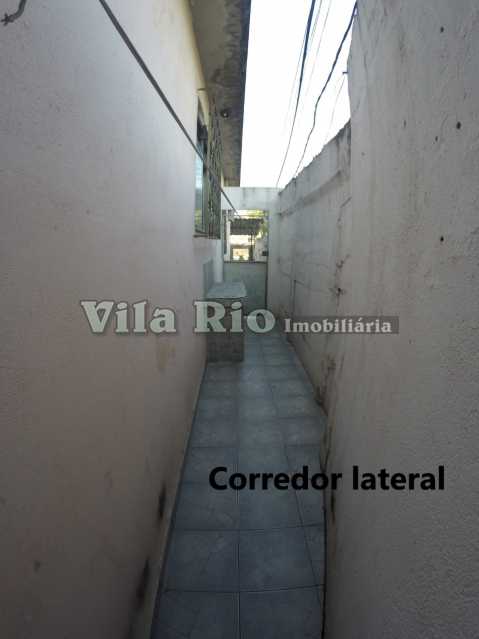 Conheça Corredlateral do imóvel - Casa 1 quarto para alugar Cordovil, Rio de Janeiro - R$ 700 - VCA10001 - 11 Corredlateral - Casa 1 quarto para alugar Cordovil, Rio de Janeiro - R$ 700 - VCA10001 - 11