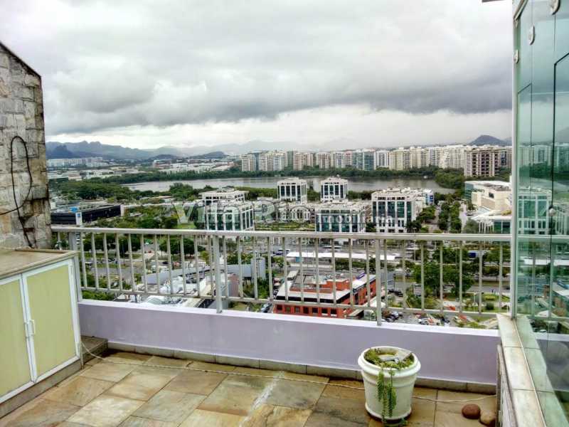 Conheça VISTA DA VARANDA do imóvel - Cobertura 2 quartos à venda Barra da Tijuca, Rio de Janeiro - R$ 2.000.000 - VCO20012 - 25 VISTA DA VARANDA - Cobertura 2 quartos à venda Barra da Tijuca, Rio de Janeiro - R$ 2.000.000 - VCO20012 - 25