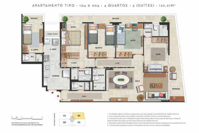 Conheça 4 do empreendimento - Fachada - QUATTRO BOTAFOGO - 5 - 17 4 - Fachada - QUATTRO BOTAFOGO - 5 - 17
