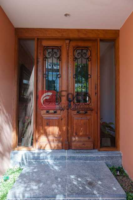 Hall externo - Casa à venda Rua Embaixador Morgan,Humaitá, Rio de Janeiro - R$ 6.100.000 - JBCA40026 - 22