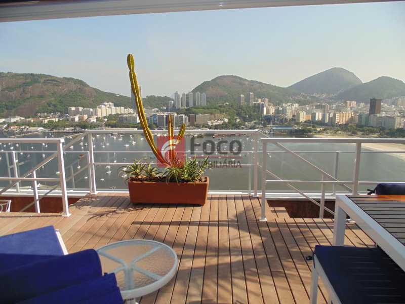 Conheça ÁREA EXTERNA do imóvel - Cobertura à venda Praia de Botafogo,Botafogo, Rio de Janeiro - R$ 3.500.000 - JBCO30182 - 31 ÁREA EXTERNA - Cobertura à venda Praia de Botafogo,Botafogo, Rio de Janeiro - R$ 3.500.000 - JBCO30182 - 31