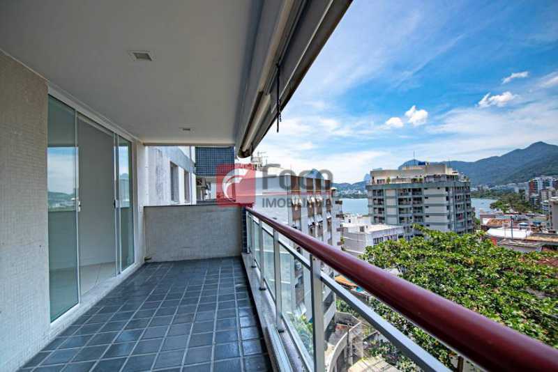 2 - Apartamento à venda Rua Baronesa de Poconé,Lagoa, Rio de Janeiro - R$ 1.280.000 - JBAP21266 - 1
