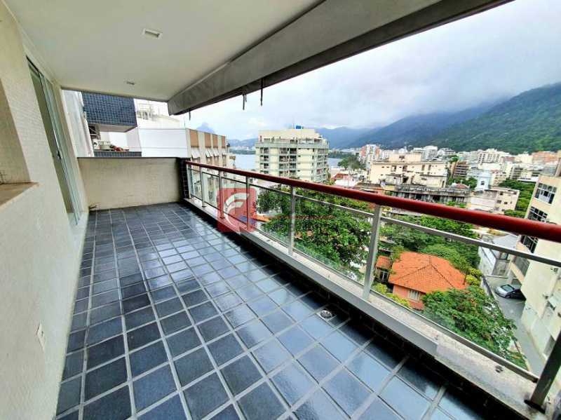 3 - Apartamento à venda Rua Baronesa de Poconé,Lagoa, Rio de Janeiro - R$ 1.280.000 - JBAP21266 - 4