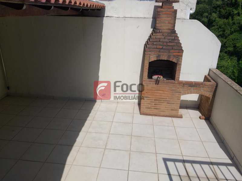 Conheça CHURRASUQUEIRA do imóvel - Cobertura à venda Rua Assis Bueno,Botafogo, Rio de Janeiro - R$ 1.260.000 - JBCO10014 - 16 CHURRASUQUEIRA - Cobertura à venda Rua Assis Bueno,Botafogo, Rio de Janeiro - R$ 1.260.000 - JBCO10014 - 16