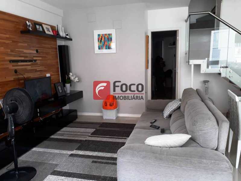 Conheça SALA do imóvel - Cobertura à venda Rua Engenheiro Marques Porto,Humaitá, Rio de Janeiro - R$ 1.800.000 - JBCO30205 - 4 SALA - Cobertura à venda Rua Engenheiro Marques Porto,Humaitá, Rio de Janeiro - R$ 1.800.000 - JBCO30205 - 4
