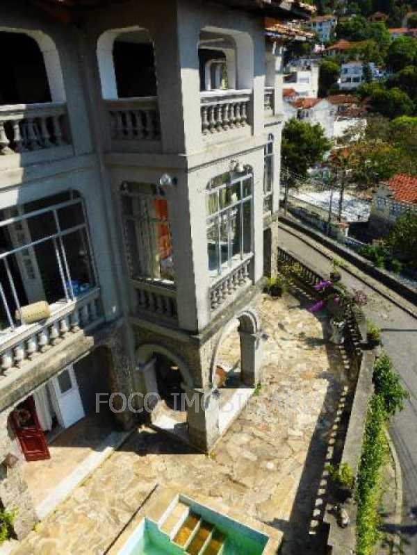 FACHADA DA CASA - Casa à venda Rua Aprazível,Santa Teresa, Rio de Janeiro - R$ 4.600.000 - FLCA90004 - 1