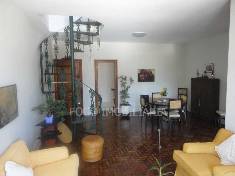 sala vista ampla - Cobertura 4 quartos à venda Jardim Botânico, Rio de Janeiro - R$ 3.700.000 - JBCO40032 - 7