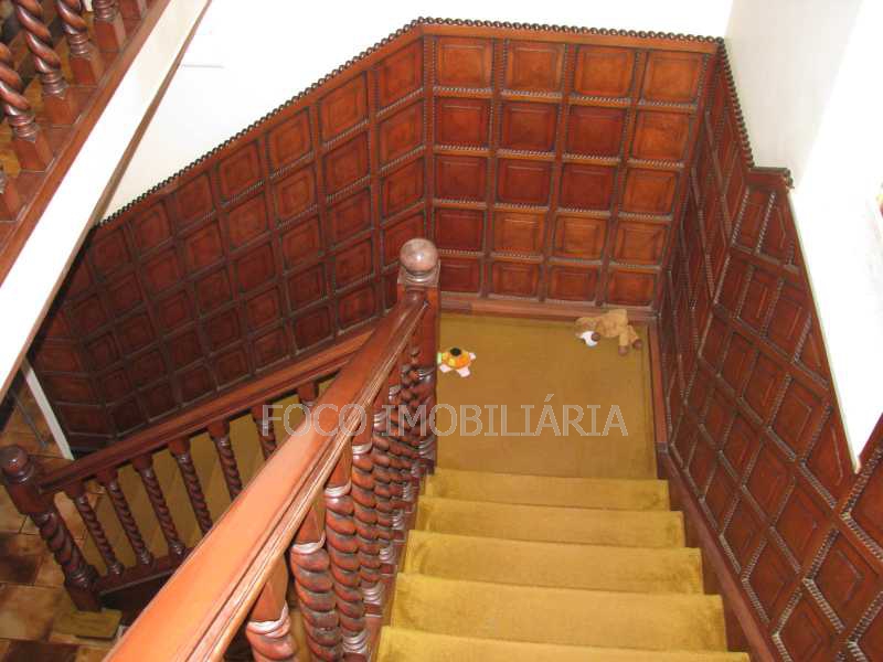 Conheça Escada do imóvel - Casa à venda Rua Eurico Cruz,Jardim Botânico, Rio de Janeiro - R$ 4.700.000 - FLCA40045 - 25 Escada - Casa à venda Rua Eurico Cruz,Jardim Botânico, Rio de Janeiro - R$ 4.700.000 - FLCA40045 - 25