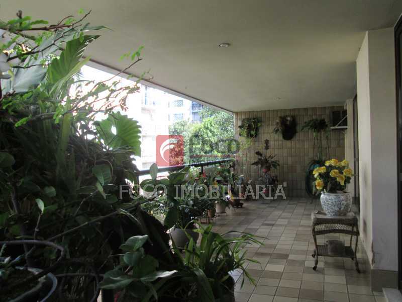 VARANDÃO - Apartamento à venda Rua General Tasso Fragoso,Jardim Botânico, Rio de Janeiro - R$ 5.900.000 - FLAP40295 - 5