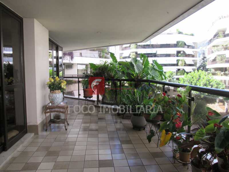 VARANDÃO - Apartamento à venda Rua General Tasso Fragoso,Jardim Botânico, Rio de Janeiro - R$ 5.900.000 - FLAP40295 - 7