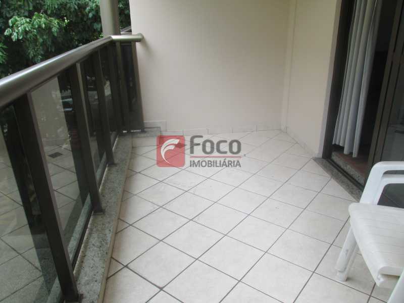 Conheça Varanda do imóvel - Flat à venda Rua Professor Saldanha,Jardim Botânico, Rio de Janeiro - R$ 1.200.000 - JBFL20005 - 1 Varanda - Flat à venda Rua Professor Saldanha,Jardim Botânico, Rio de Janeiro - R$ 1.200.000 - JBFL20005 - 1