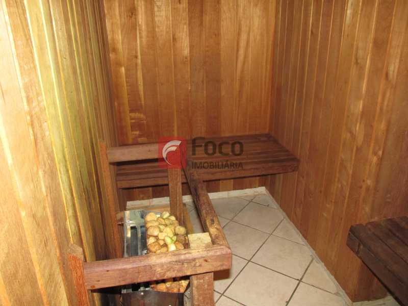 Sauna - Flat à venda Rua Professor Saldanha,Jardim Botânico, Rio de Janeiro - R$ 1.200.000 - JBFL20005 - 19