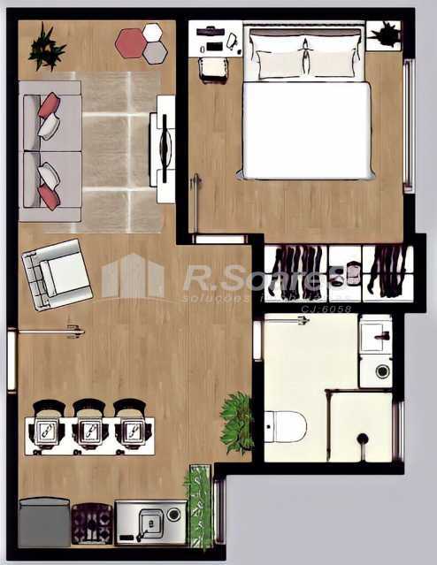 WhatsApp Image 2022-08-01 at 1 - Apartamento alto padrão, 1 quarto com sala dois .ambientes na Rua Gomes Freire no centro da Cidade. - JCAP10242 - 21