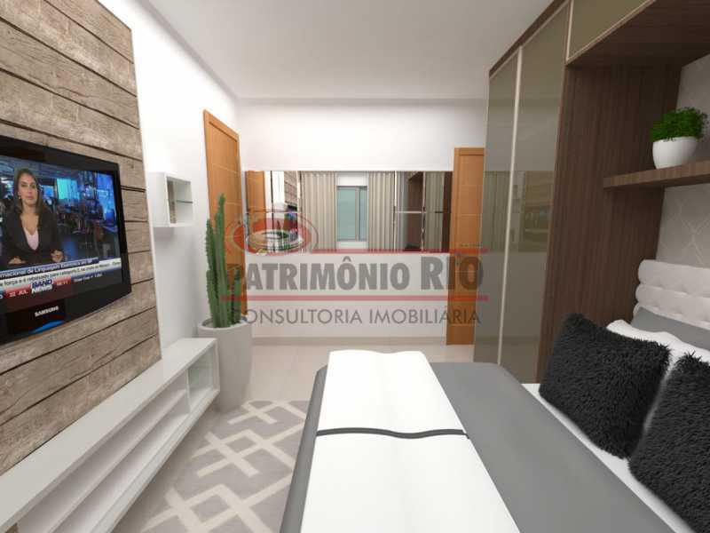 Conheça 2 - quarto 4. do imóvel - 2Quartos com suíte e vaga - PAAP24184 - 7 2 - quarto 4. - 2Quartos com suíte e vaga - PAAP24184 - 7