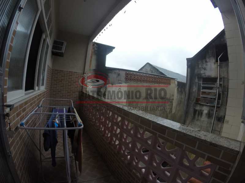 Conheça 9 - varanda do quarto do casal do imóvel - Casa Duplex de Vila juntinho do Metro - PACV20114 - 24 9 - varanda do quarto do casal - Casa Duplex de Vila juntinho do Metro - PACV20114 - 24