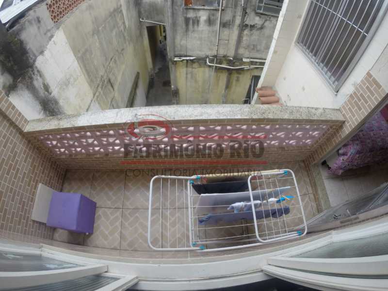 Conheça 9 - varanda do quarto do casal do imóvel - Casa Duplex de Vila juntinho do Metro - PACV20114 - 25 9 - varanda do quarto do casal - Casa Duplex de Vila juntinho do Metro - PACV20114 - 25