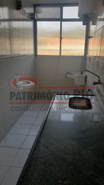 Conheça cozinha e area do imóvel - apartamento 3 quartos - PAAP31180 - 13 cozinha e area - apartamento 3 quartos - PAAP31180 - 13