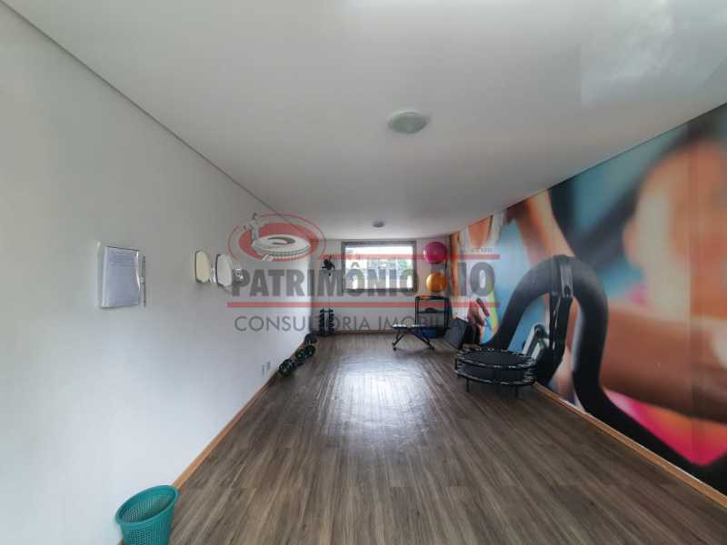 Conheça area de lazer. do imóvel - Apartamento 2 quartos com suíte, 1 vaga, infra completa - PAAP24756 - 14 area de lazer. - Apartamento 2 quartos com suíte, 1 vaga, infra completa - PAAP24756 - 14