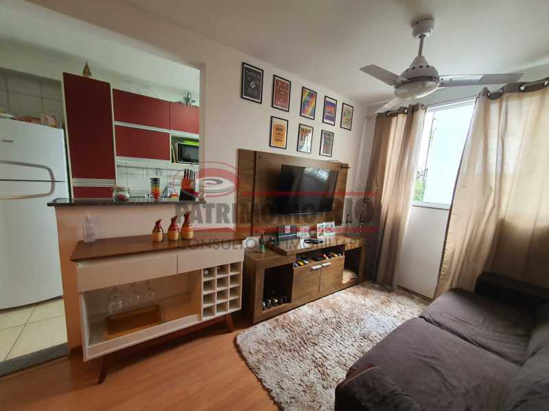 Conheça sala 2. do imóvel - Apartamento 2 quartos com suíte, 1 vaga, infra completa - PAAP24756 - 3 sala 2. - Apartamento 2 quartos com suíte, 1 vaga, infra completa - PAAP24756 - 3