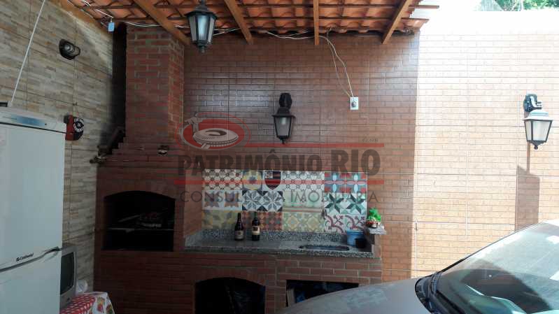 04 Frente Churrasqueira - Casa 4 quartos à venda Vicente de Carvalho, Rio de Janeiro - R$ 250.000 - PACA40084 - 4