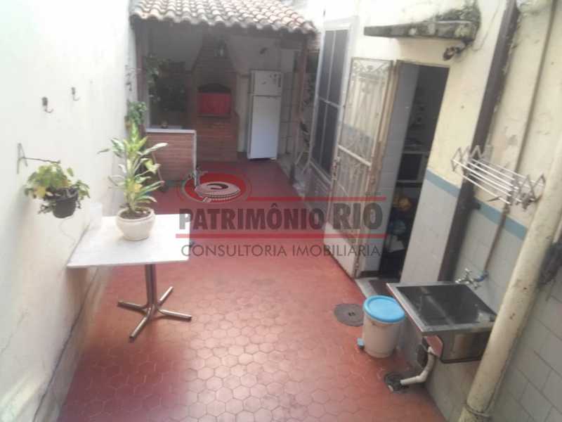 Conheça area dos fundos do imóvel - Casa Duplex, 3quartos, vaga de garagem - PACA30424 - 10 area dos fundos - Casa Duplex, 3quartos, vaga de garagem - PACA30424 - 10