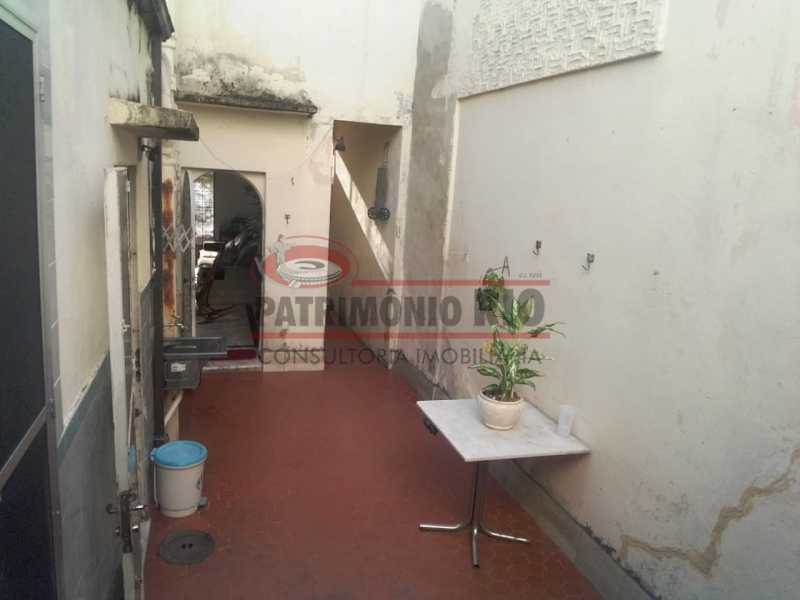 Conheça area dos fundos do imóvel - Casa Duplex, 3quartos, vaga de garagem - PACA30424 - 11 area dos fundos - Casa Duplex, 3quartos, vaga de garagem - PACA30424 - 11